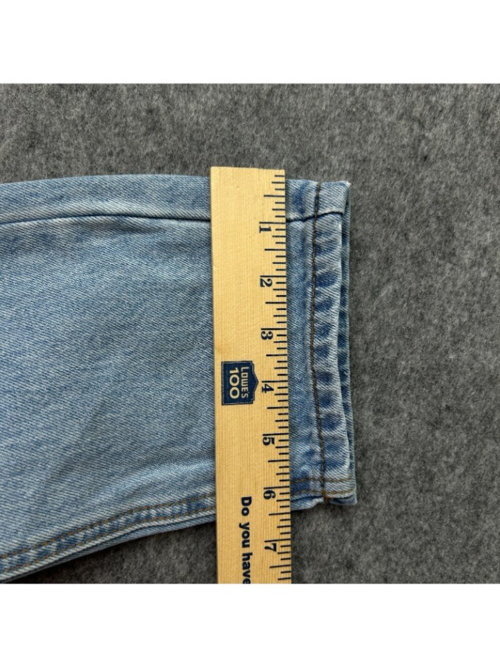 One Teaspoon Awesome Baggies Jeans Women's Size 26 Button Fly Distressed Denim - Picture 12 of 13